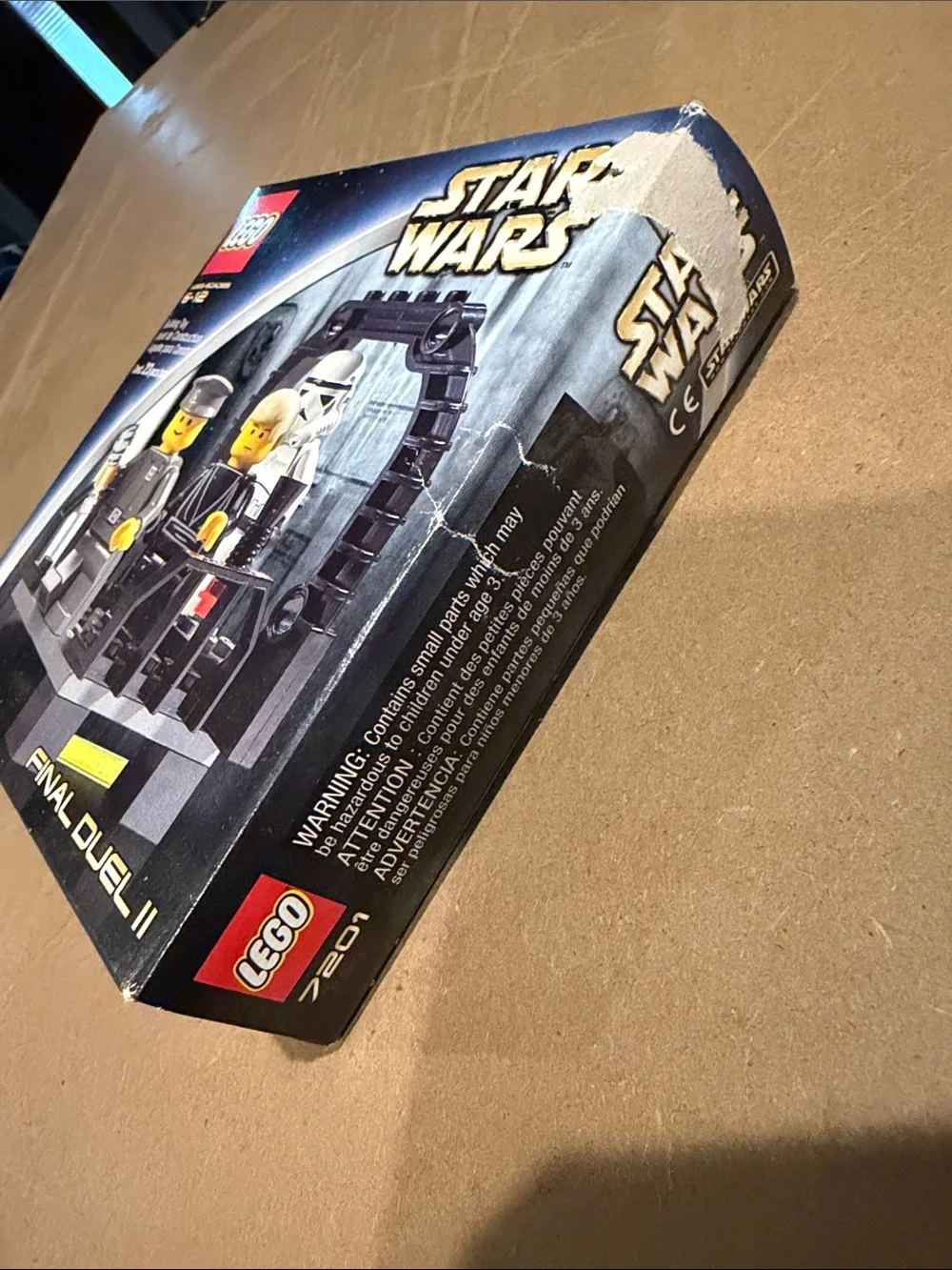 LEGO Star Wars Final Duel II-Unopened. Box is creased. Small tear on box. Photos